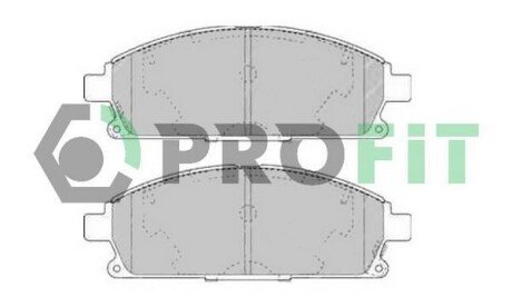 Колодки гальмівні дискові profit 5000-1263