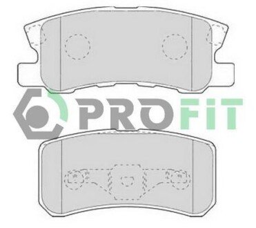 Колодки гальмівні дискові profit 5000-1604