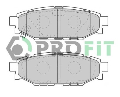 Колодки гальмівні дискові profit 5000-1947