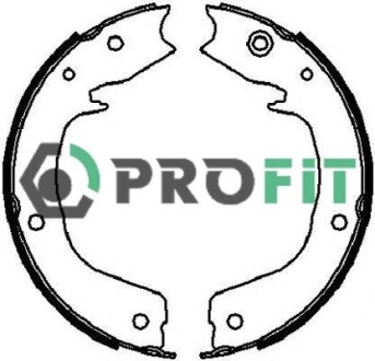 Колодки тормозные барабанные profit 5001-4027