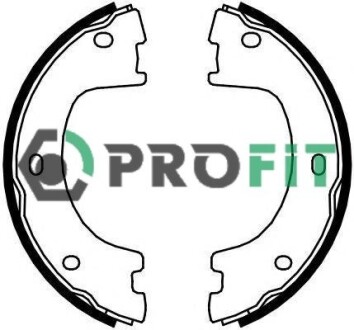 Колодки тормозные барабанные profit 50014103 (фото 1)