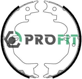 Колодки тормозные барабанные profit 5001-4120