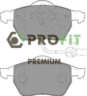 Колодки тормозные дисковые profit 5005-1717