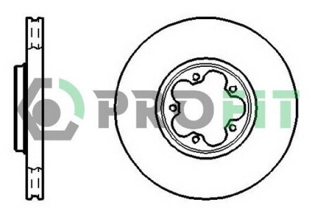 Диск гальмівний profit 5010-1113