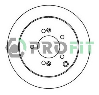 Диск гальмівний profit 5010-1493