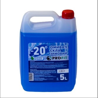 Стеклоомыватель зимний -20°C 5л profit screenwash -20 5l