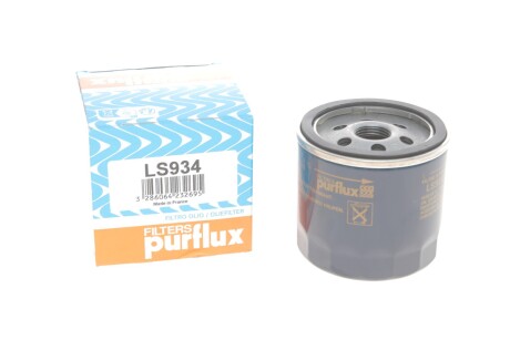 Фільтр масляний Ford Fiesta 1.4i purflux ls934