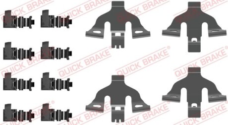 Монтажний компл.,гальм.колодки quick brake 1090092