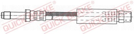 Гальмівний шланг quick brake 32327 (фото 1)