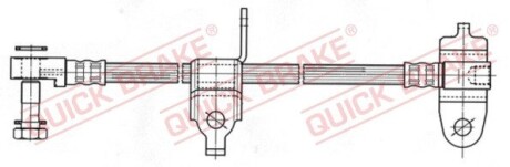 Гальмівний шланг quick brake 59.976X