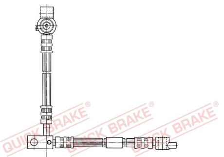 Гальмівний шланг quick brake 59.994