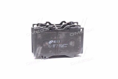 Колодка гальм. диск. TOYOTA LAND CRUISER (_J7_), LAND CRUISER 100 (_J10_) передн. remsa 0707.04