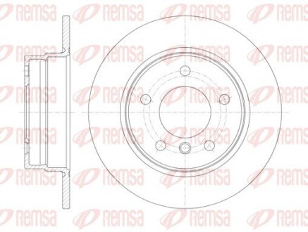 Диск гальмівний remsa 61013.00