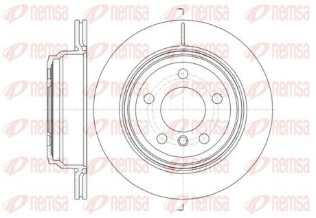 Диск гальмівний remsa 61453.10