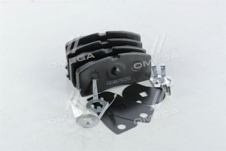 Колодка тормозов. диск. STANDARD GEELY CK 04-передн. (под ABS) rider rd.21338std