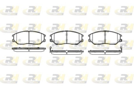 Гальмівні колодки дискові roadhouse 21085.02