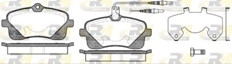 Гальмівні колодки дискові roadhouse 21102.02