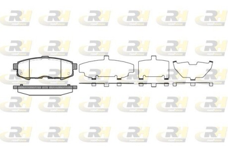 Гальмівні колодки дискові roadhouse 21160.00