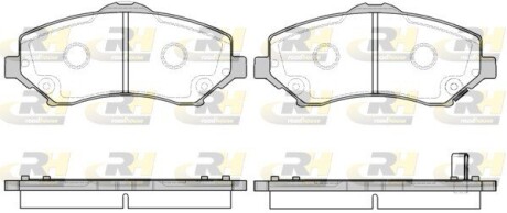 Гальмівні колодки дискові roadhouse 21259.02