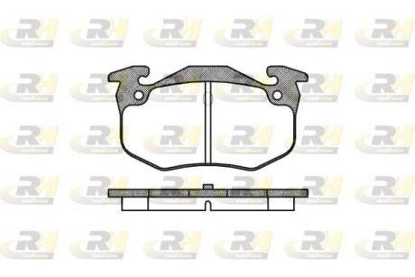 Гальмівні колодки дискові roadhouse 2144.60