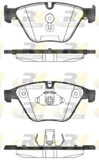 Гальмівні колодки дискові roadhouse 21496.00