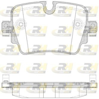 Гальмівні колодки дискові roadhouse 21572.00