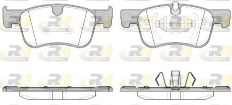 Гальмівні колодки дискові roadhouse 21580.00