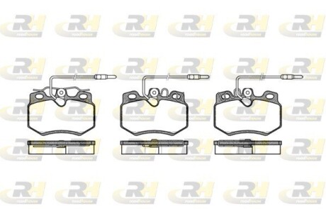 Гальмівні колодки дискові roadhouse 2170.14