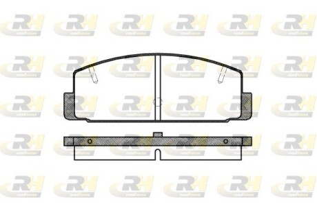Гальмівні колодки дискові roadhouse 2179.20