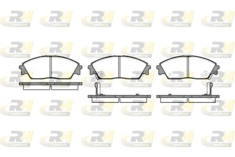 Гальмівні колодки дискові roadhouse 2229.02