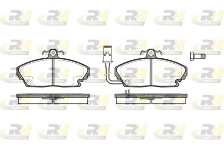 Гальмівні колодки дискові roadhouse 2250.01