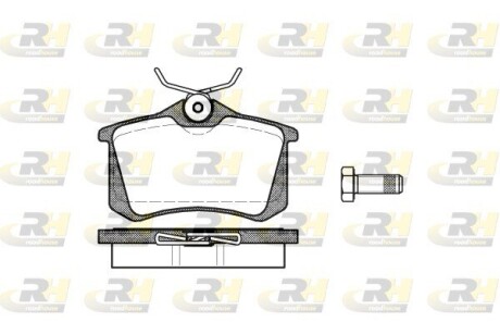 Гальмівні колодки дискові roadhouse 2263.01