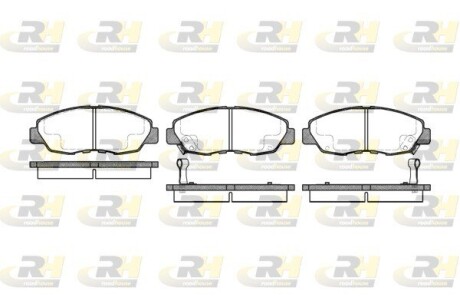 Гальмівні колодки дискові roadhouse 2324.02