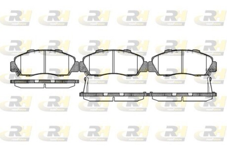 Гальмівні колодки дискові roadhouse 2351.32
