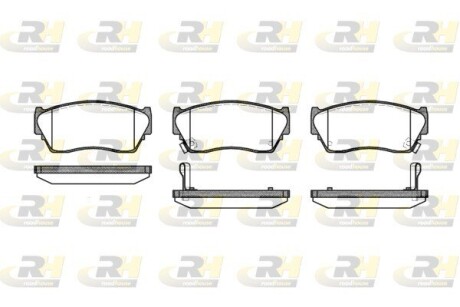Гальмівні колодки дискові roadhouse 2364.02