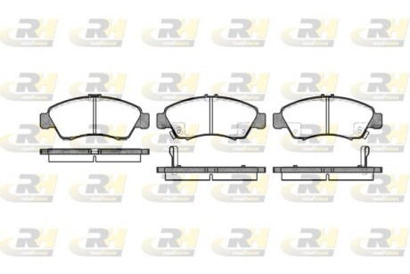 Гальмівні колодки дискові roadhouse 2419.02