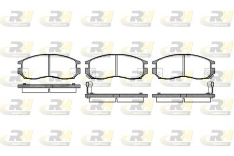 Гальмівні колодки дискові roadhouse 2460.02