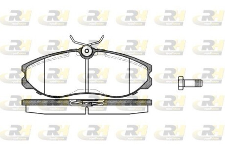 Гальмівні колодки дискові roadhouse 2462.00