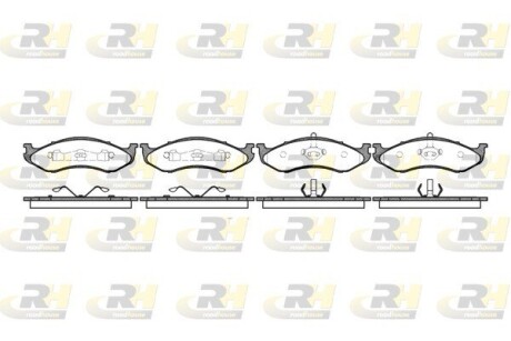 Гальмівні колодки дискові roadhouse 2467.00