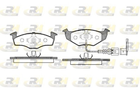 Гальмівні колодки дискові roadhouse 2609.11