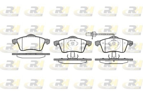 Гальмівні колодки дискові roadhouse 2618.01