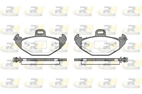 Гальмівні колодки дискові roadhouse 2686.00