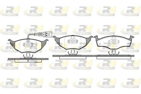 Гальмівні колодки дискові roadhouse 2718.11