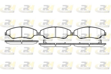 Гальмівні колодки дискові roadhouse 2739.02