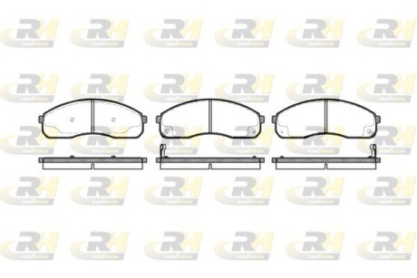 Гальмівні колодки дискові roadhouse 2821.12
