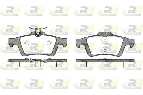 Гальмівні колодки дискові roadhouse 2842.30