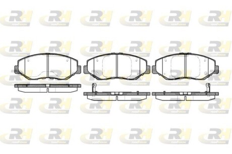 Гальмівні колодки дискові roadhouse 2899.00