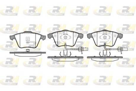 Гальмівні колодки дискові roadhouse 2964.02