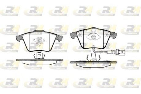 Гальмівні колодки дискові roadhouse 2964.32