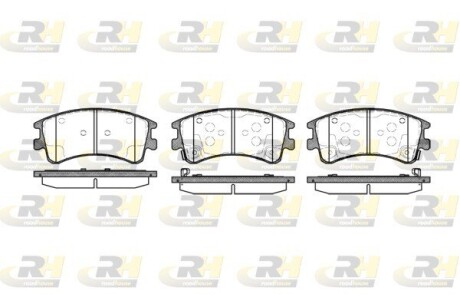 Гальмівні колодки дискові roadhouse 2970.02